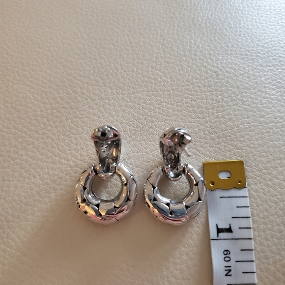 Drop earings with hoops - Picture 4 of 6